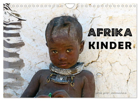 Afrika Kinder (Wandkalender 2026 DIN A4 quer), CALVENDO Monatskalender