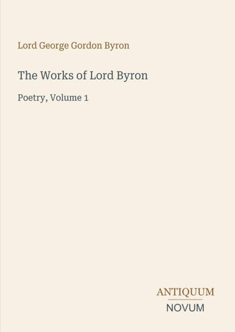 The Works of Lord Byron