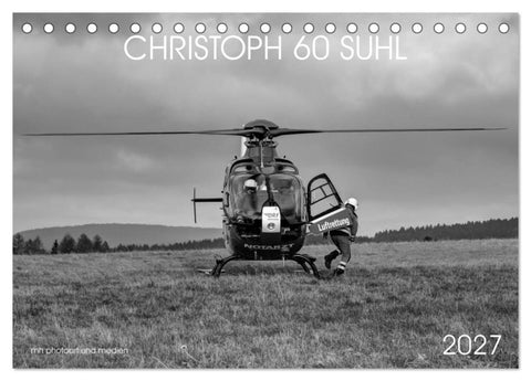 Christoph 60 Suhl (Tischkalender 2027 DIN A5 quer), CALVENDO Monatskalender