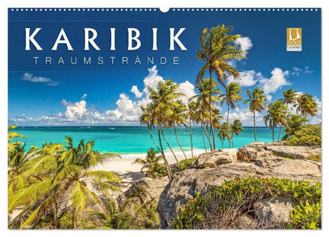 Karibik - Traumstrände (Wandkalender 2027 DIN A2 quer), CALVENDO Monatskalender