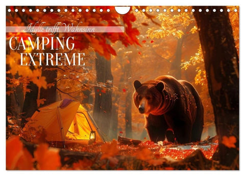 Camping Extreme (Wandkalender 2027 DIN A4 quer), CALVENDO Monatskalender