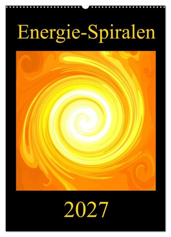 Energie-Spiralen 2027 (Wandkalender 2027 DIN A2 hoch), CALVENDO Monatskalender