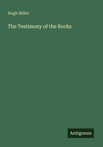 The Testimony of the Rocks