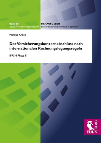 Der Versicherungskonzernabschluss nach internationalen Rechnungslegungsregeln