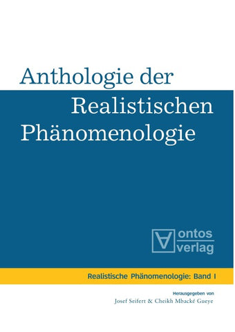 Anthologie der realistischen Phänomenologie