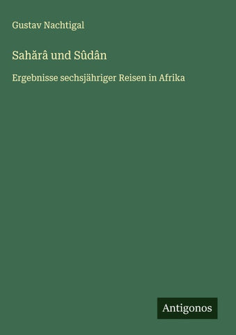 Sah¿râ und Sûdân