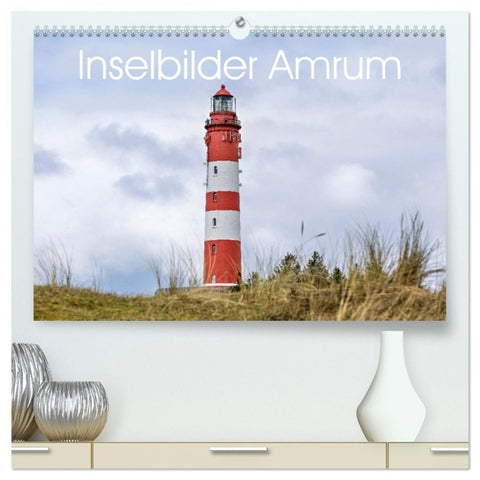 Inselbilder Amrum (hochwertiger Premium Wandkalender 2027 DIN A2 quer), Kunstdruck in Hochglanz