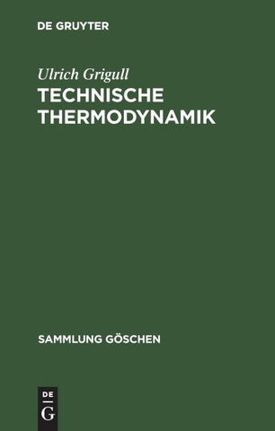 Technische Thermodynamik