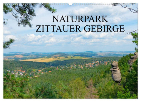 Naturpark Zittauer Gebirge (Wandkalender 2027 DIN A2 quer), CALVENDO Monatskalender