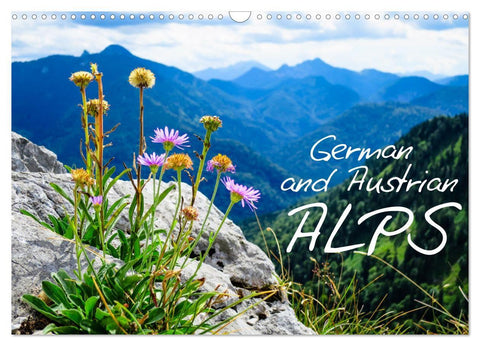 German and Austrian Alps (Wall Calendar 2027 DIN A3 landscape), CALVENDO 12 Month Wall Calendar