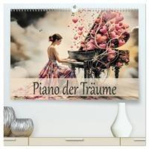 Piano der Träume (hochwertiger Premium Wandkalender 2026 DIN A2 quer), Kunstdruck in Hochglanz