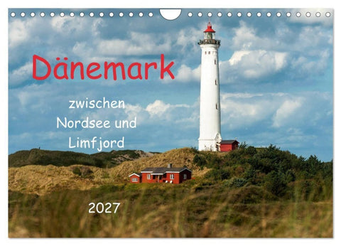 Dänemark zwischen Nordsee und Limfjord (Wandkalender 2027 DIN A4 quer), CALVENDO Monatskalender