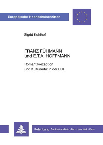 Franz Fühmann und E.T.A. Hoffmann