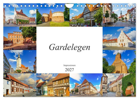 Gardelegen Impressionen (Wandkalender 2027 DIN A4 quer), CALVENDO Monatskalender