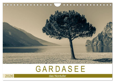 GARDASEE - das Nordufer (Wandkalender 2026 DIN A4 quer), CALVENDO Monatskalender