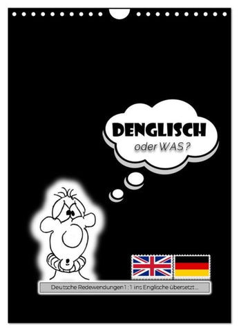 DENGLISCH oder was? (Wandkalender 2027 DIN A4 hoch), CALVENDO Monatskalender