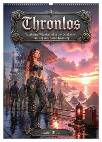 Thronlos (Wandkalender 2027 DIN A2 hoch), CALVENDO Monatskalender
