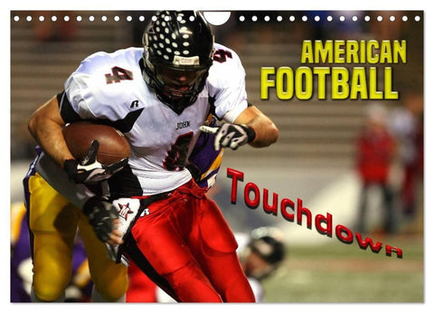 American Football - Touchdown (Wandkalender 2027 DIN A4 quer), CALVENDO Monatskalender