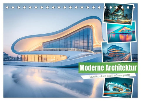 Moderne Architektur (Tischkalender 2027 DIN A5 quer), CALVENDO Monatskalender
