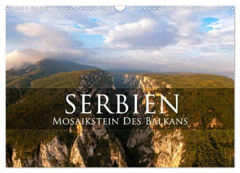 Serbien - Mosaikstein des Balkans (Wandkalender 2026 DIN A3 quer), CALVENDO Monatskalender