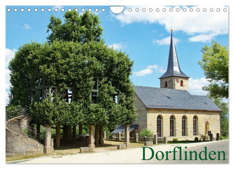 Dorflinden (Wandkalender 2027 DIN A4 quer), CALVENDO Monatskalender