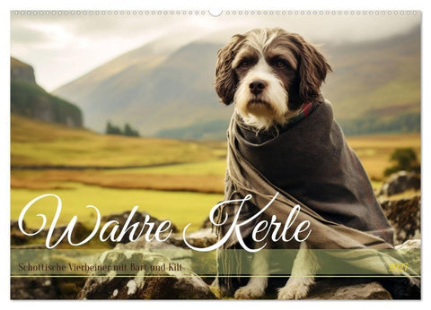 Wahre Kerle (Wandkalender 2027 DIN A2 quer), CALVENDO Monatskalender