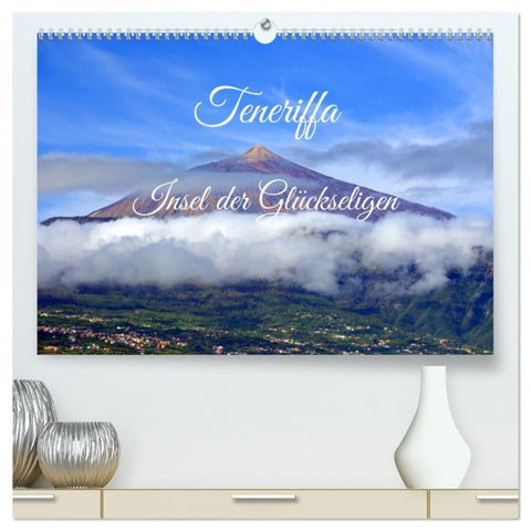 Teneriffa - Insel der Glückseligen (hochwertiger Premium Wandkalender 2026 DIN A2 quer), Kunstdruck in Hochglanz