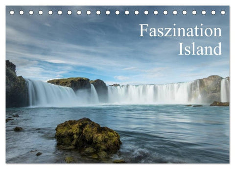 Faszination Island (Tischkalender 2027 DIN A5 quer), CALVENDO Monatskalender