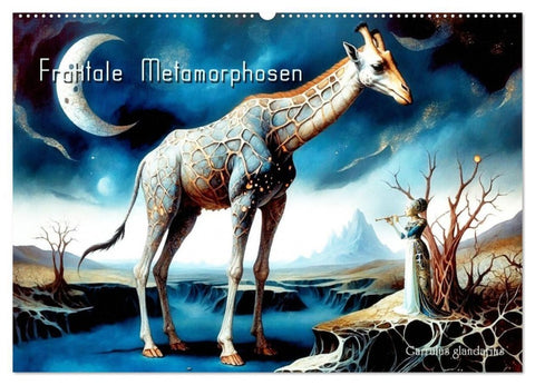 Fraktale Metamorphosen (Wandkalender 2027 DIN A2 quer), CALVENDO Monatskalender