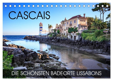 CASCAIS - die schönsten Badeorte Lissabons (Tischkalender 2027 DIN A5 quer), CALVENDO Monatskalender