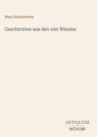 Geschichten aus den vier Winden
