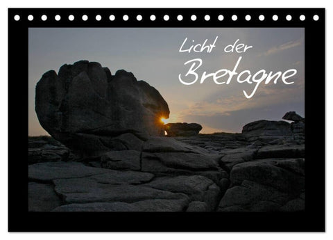 Licht der Bretagne (Tischkalender 2027 DIN A5 quer), CALVENDO Monatskalender