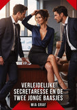 Verleidelijke secretaresse en de twee jonge baasjes