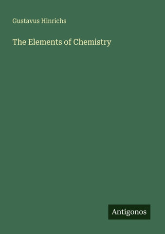 The Elements of Chemistry
