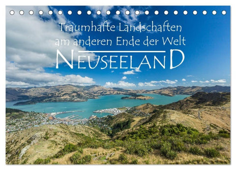 Neuseeland - Traumhafte Landschaften am anderen Ende der Welt (Tischkalender 2027 DIN A5 quer), CALVENDO Monatskalender