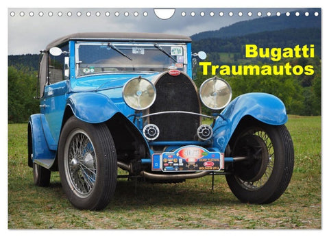 Bugatti Traumautos (Wandkalender 2027 DIN A4 quer), CALVENDO Monatskalender