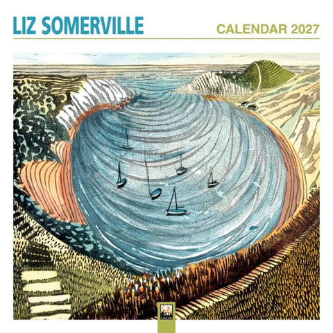 Liz Somerville Kunstkalender 2027 – Original Flame Tree Publishing-Kalender [Kalender]