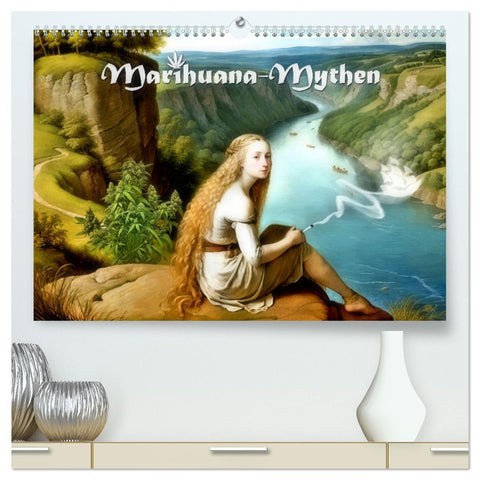 Marihuana-Mythen (hochwertiger Premium Wandkalender 2027 DIN A2 quer), Kunstdruck in Hochglanz