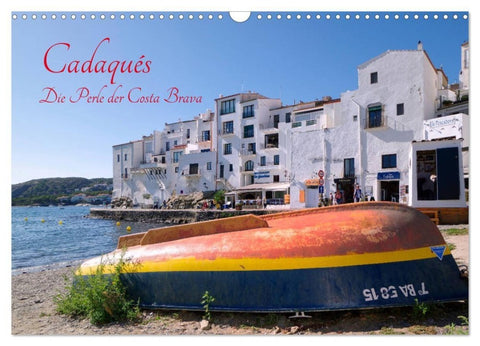 Cadaqués - Perle der Costa Brava (Wandkalender 2027 DIN A3 quer), CALVENDO Monatskalender