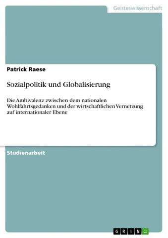 Sozialpolitik und Globalisierung