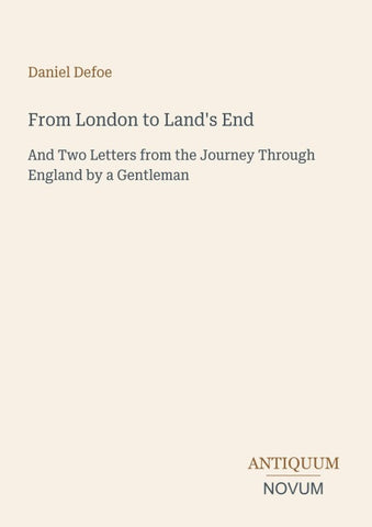 From London to Land's End
