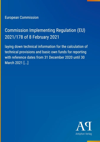 Commission Implementing Regulation (EU) 2021/178 of 8 February 2021