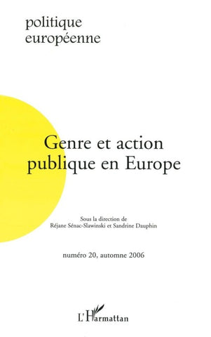 Genre et action publique en Europe