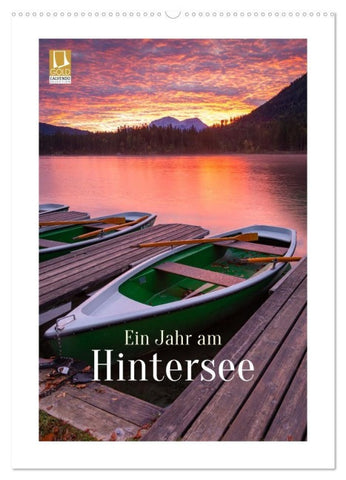 Ein Jahr am Hintersee (Wandkalender 2027 DIN A2 hoch), CALVENDO Monatskalender