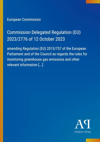 Commission Delegated Regulation (EU) 2023/2776 of 12 October 2023