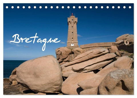 Bretagne (Tischkalender 2027 DIN A5 quer), CALVENDO Monatskalender