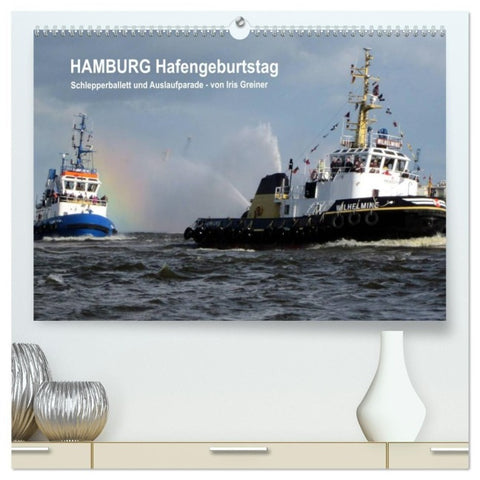 Hamburg Hafengeburtstag (hochwertiger Premium Wandkalender 2027 DIN A2 quer), Kunstdruck in Hochglanz