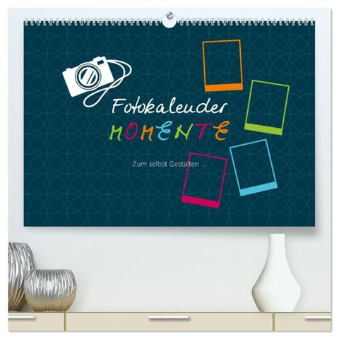 Fotokalender MOMENTE (hochwertiger Premium Wandkalender 2027 DIN A2 quer), Kunstdruck in Hochglanz