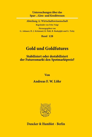 Gold und Goldfutures.