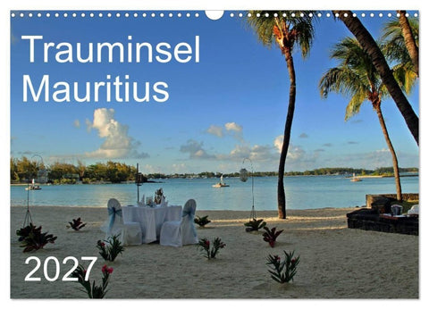 Trauminsel Mauritius (Wandkalender 2027 DIN A3 quer), CALVENDO Monatskalender